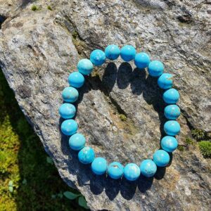 Bracelet Turquoise – 8mm x 18cm