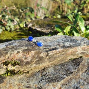 Clous d'Oreilles en Lapis Lazuli