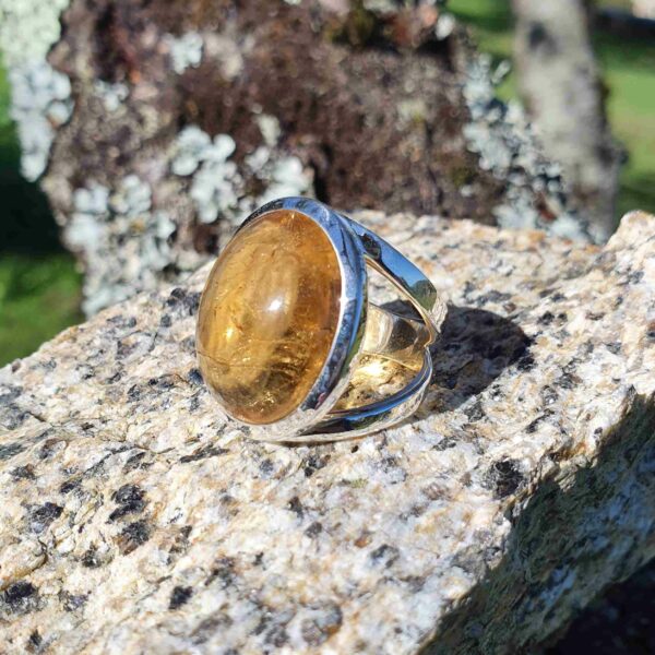 Bague Citrine taille 54