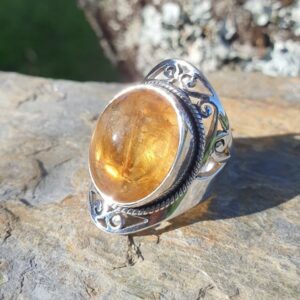 Bague taille 56, Citrine