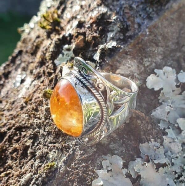Bague Citrine taille 58