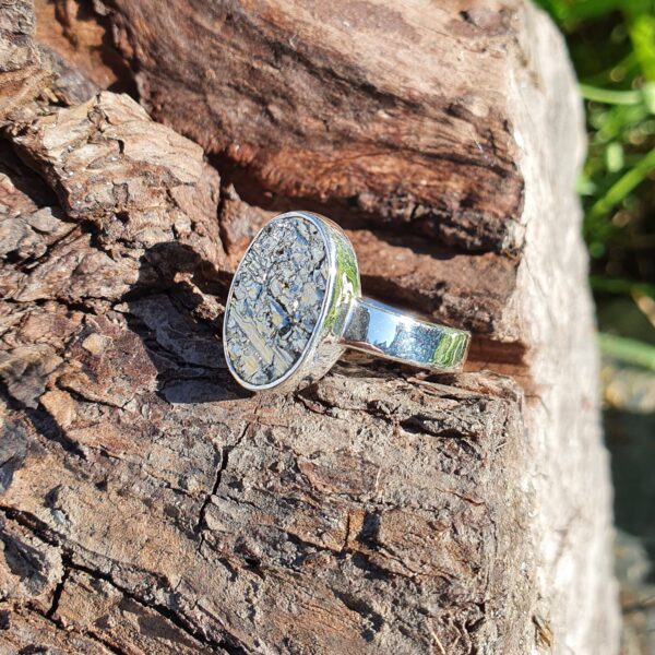 Bague Pyrite taille 58