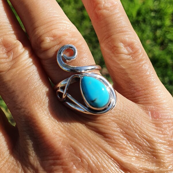Bague Turquoise taille 52