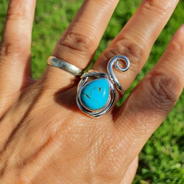 Bague Turquoise taille 56