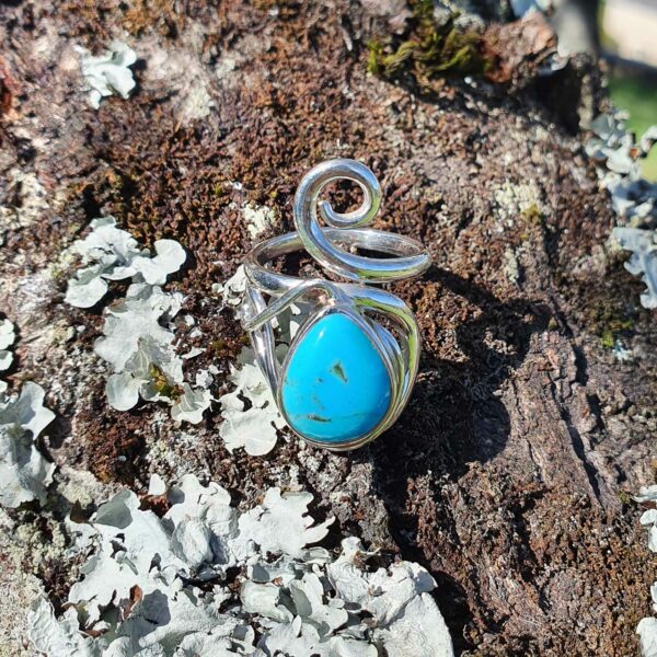 Bague Turquoise taille 56