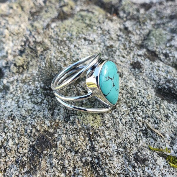 Bague Turquoise taille 54
