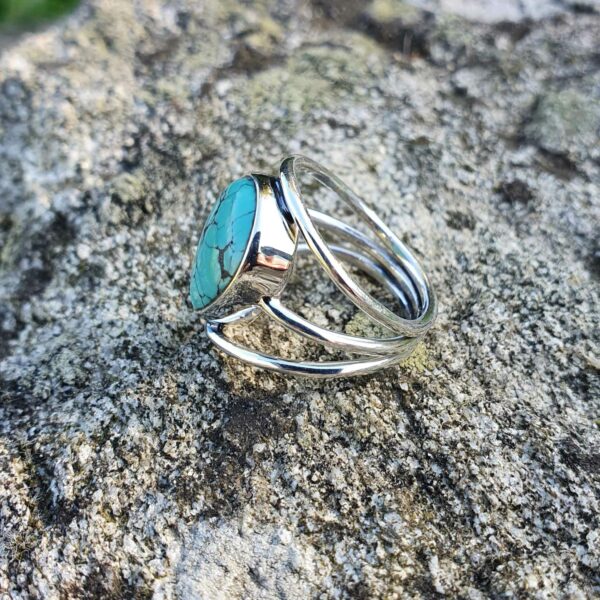 Bague Turquoise taille 54