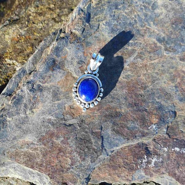 Lapis Lazuli, Pendentif Cabochon