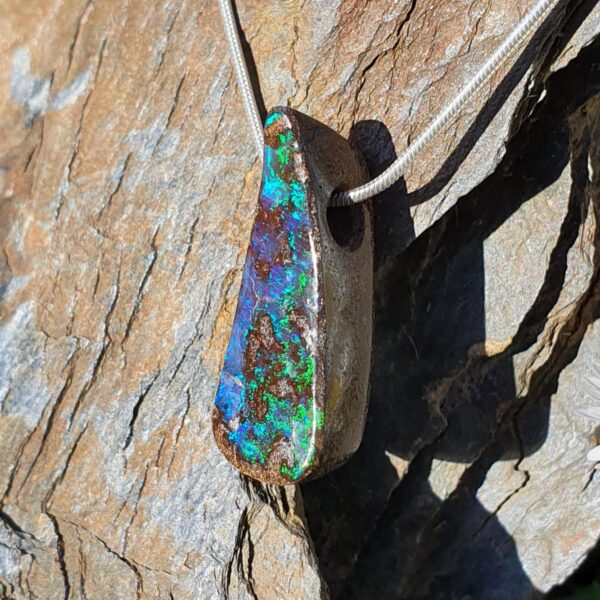Pendentif Opale Boulder