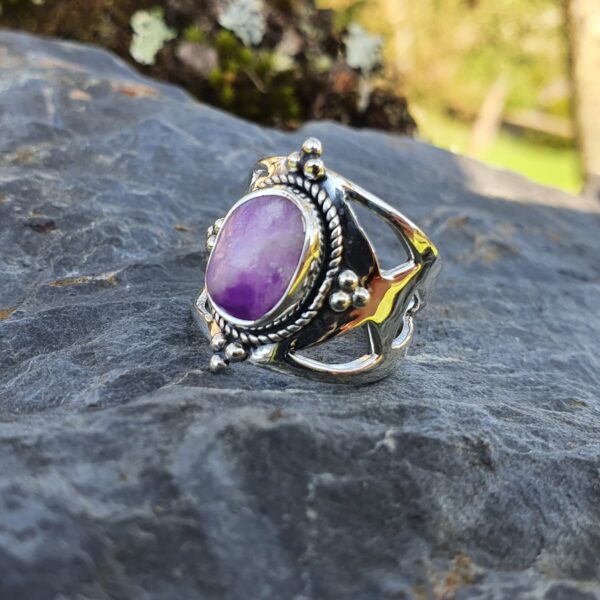 Bague Sugilite taille 56