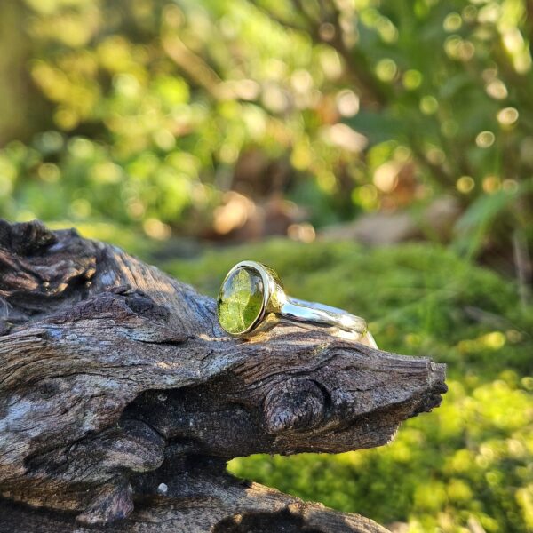 Bague Tourmaline Verte - Taille 56 - Image 3