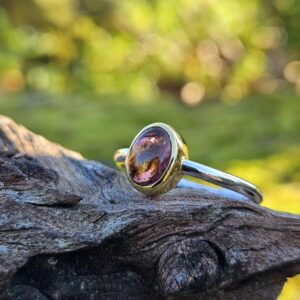 Bague en Tourmaline Rouge - Rubellite